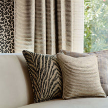 F1712/03 Manda Breegan Jane Noir/Linen Clarke & Clarke Fabric