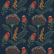 F1715/02 Protini Breegan Jane Midnight Clarke & Clarke Fabric