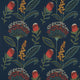 Protini Breegan Jane Midnight Clarke & Clarke Fabric