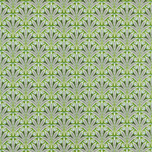 F1734/01 Attingham Secret Garden Cobalt/Green Clarke & Clarke Fabric