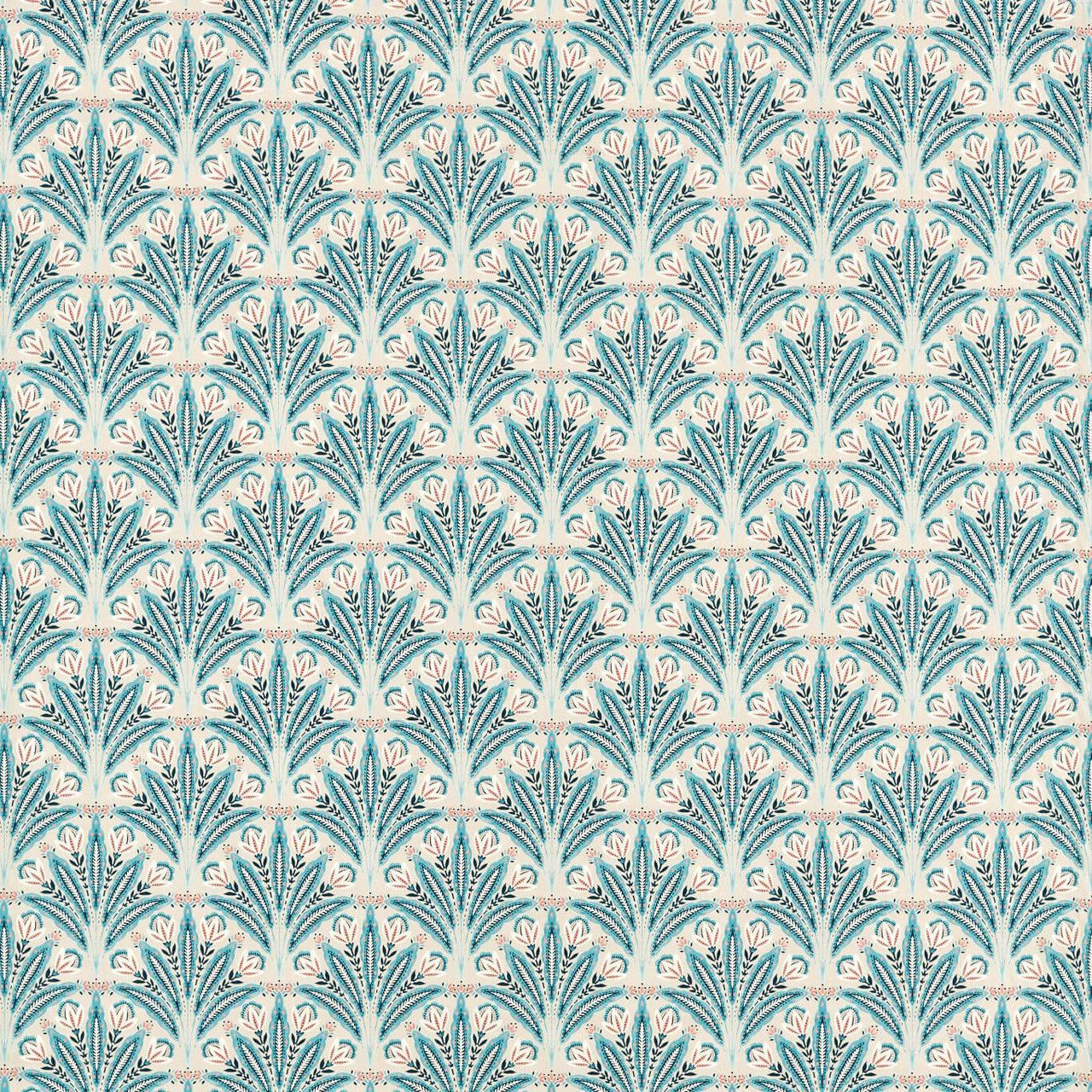 F1734/03 Attingham Secret Garden Mineral Clarke & Clarke Fabric