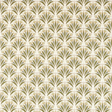 F1734/04 Attingham Secret Garden Sage/Blush Clarke & Clarke Fabric