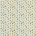 Leiden Secret Garden Blush/Sage Clarke & Clarke Fabric