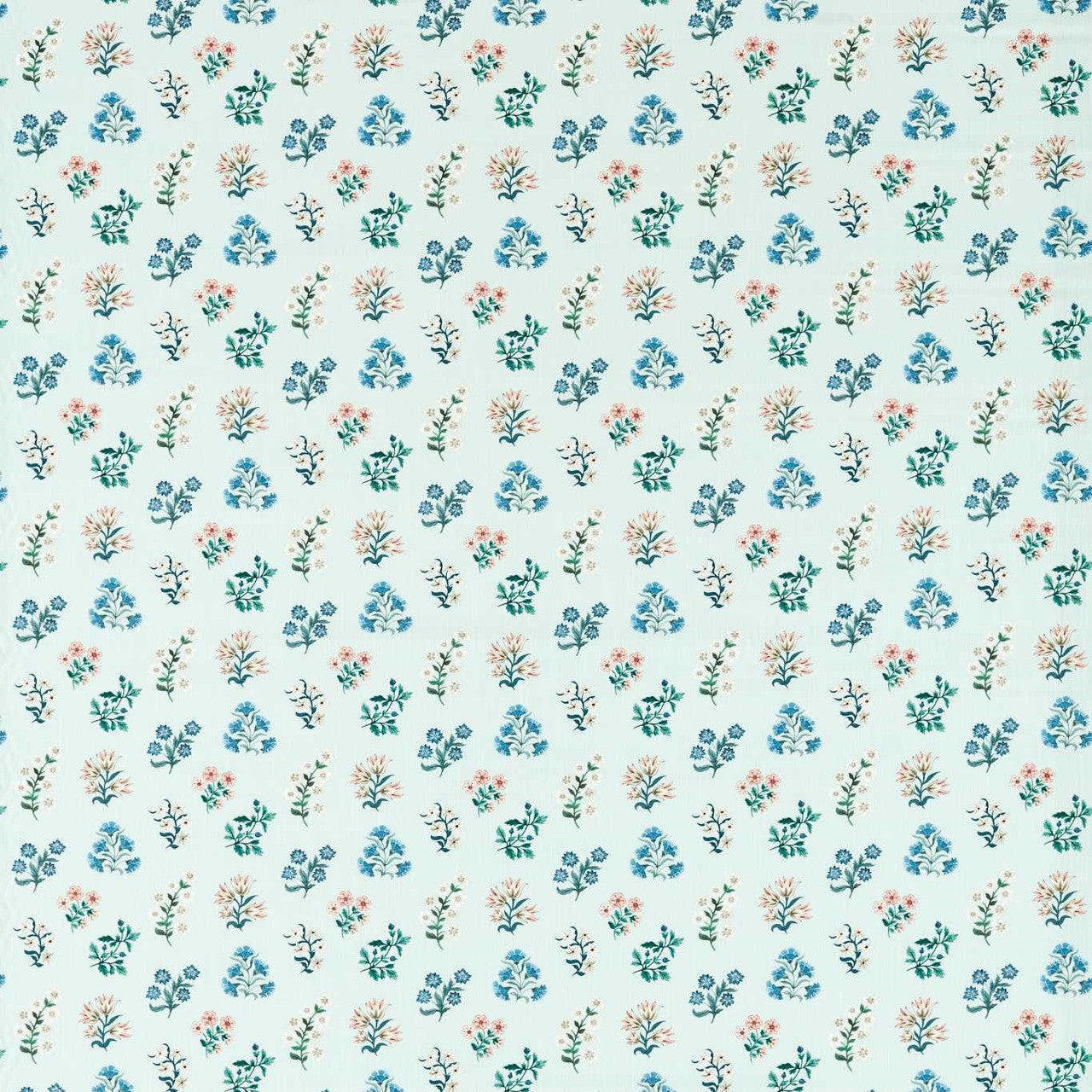 F1736/04 Leiden Secret Garden Saeglass Clarke & Clarke Fabric