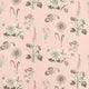 Roseraie Secret Garden Blush Clarke & Clarke Fabric