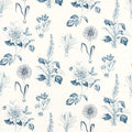 Roseraie Secret Garden Midnight Clarke & Clarke Fabric