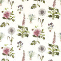 Roseraie Secret Garden Summer Clarke & Clarke Fabric