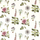F1738/06 Roseraie Secret Garden Summer Clarke & Clarke Fabric