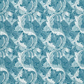Acanthus Jacquard William Morris Weaves Denim Fabric by Clarke & Clarke