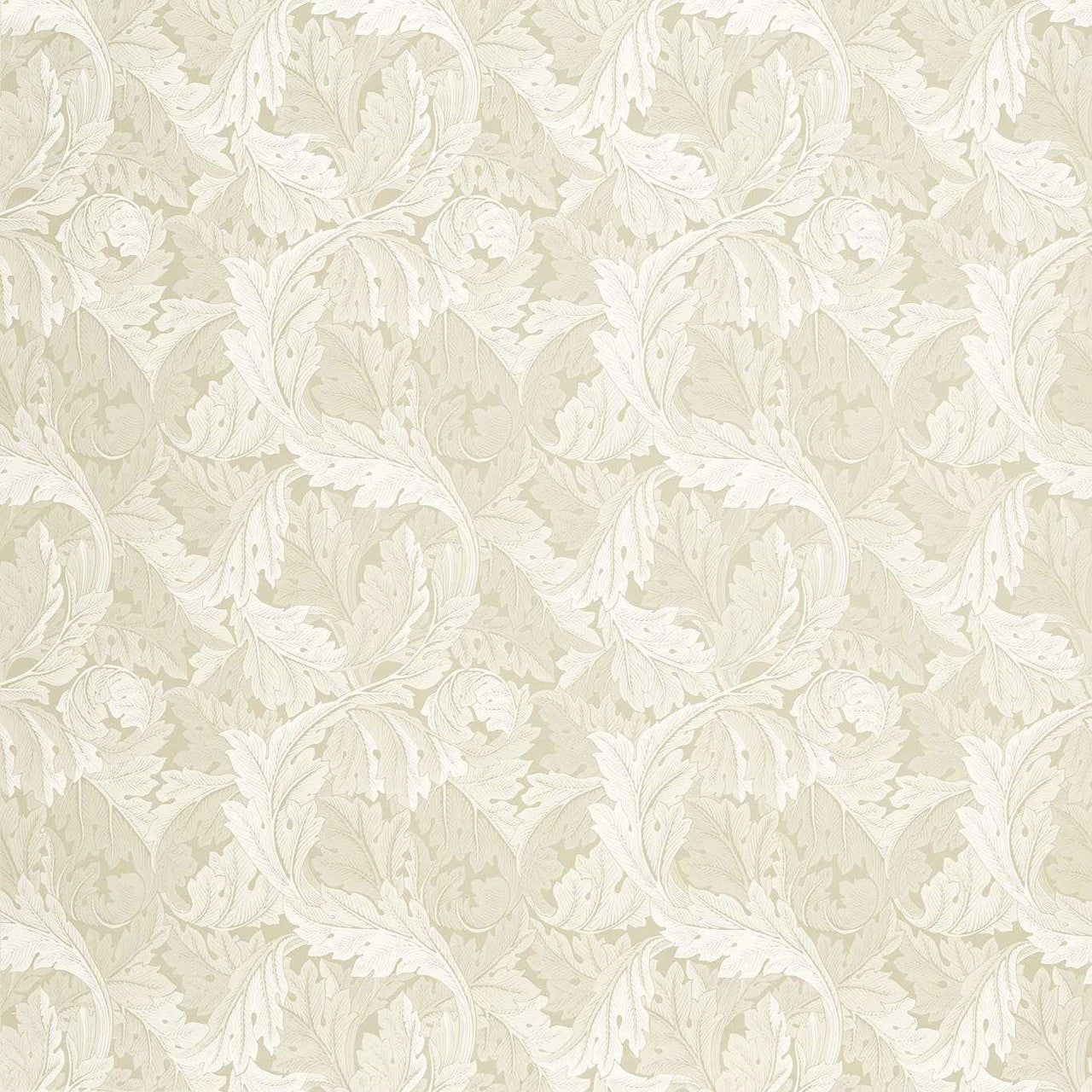 F1740/03 Acanthus Jacquard William Morris Weaves Linen Fabric by Clarke & Clarke
