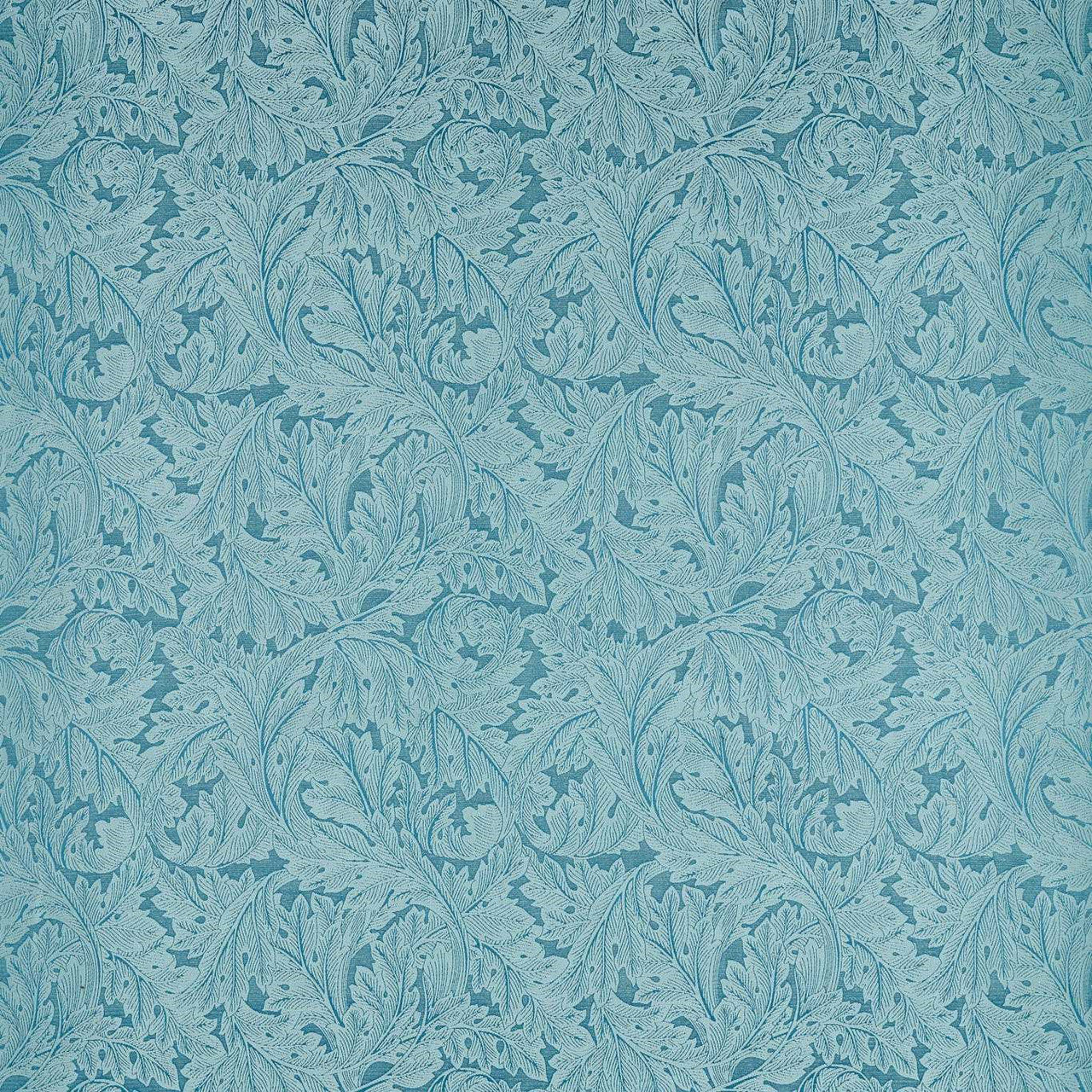 F1741/02 Acanthus Weave William Morris Weaves Denim Fabric by Clarke & Clarke