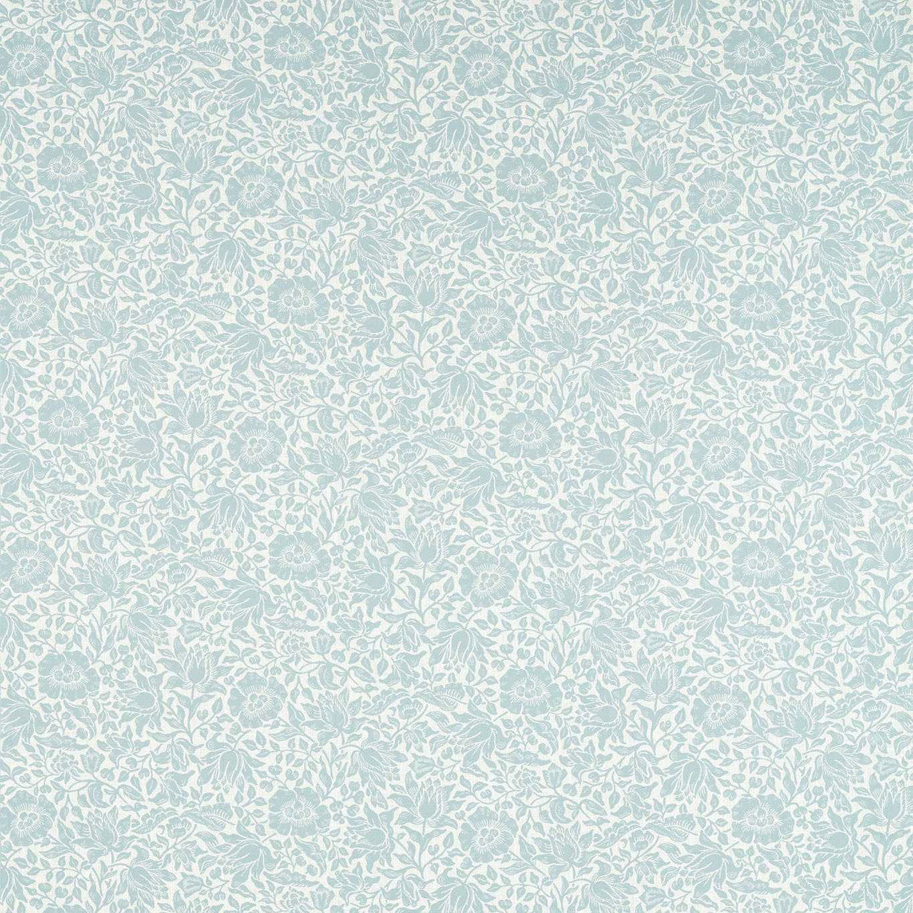 F1744/03 Mallow Weave William Morris Weaves Mineral Fabric by Clarke & Clarke