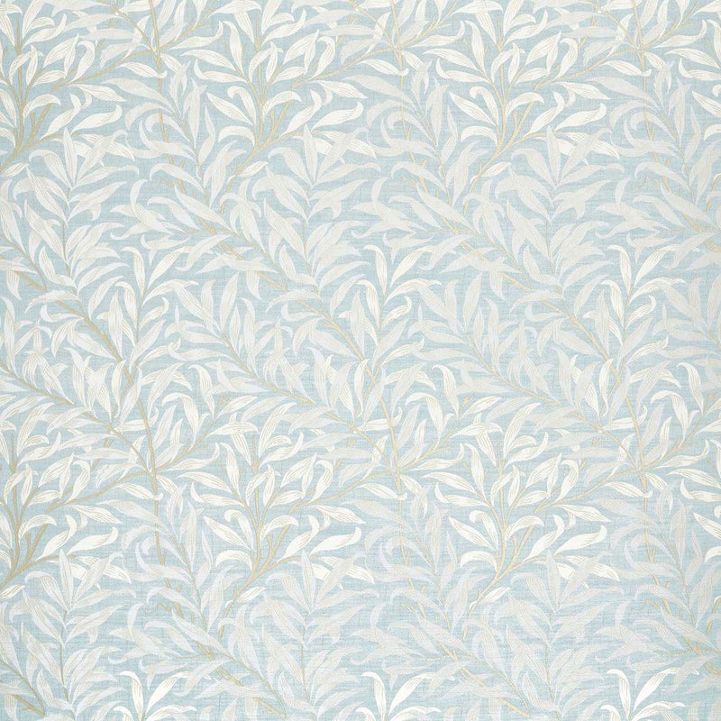 F1747/01 Willow Boughs Jacquard William Morris Weaves Denim Fabric by Clarke & Clarke