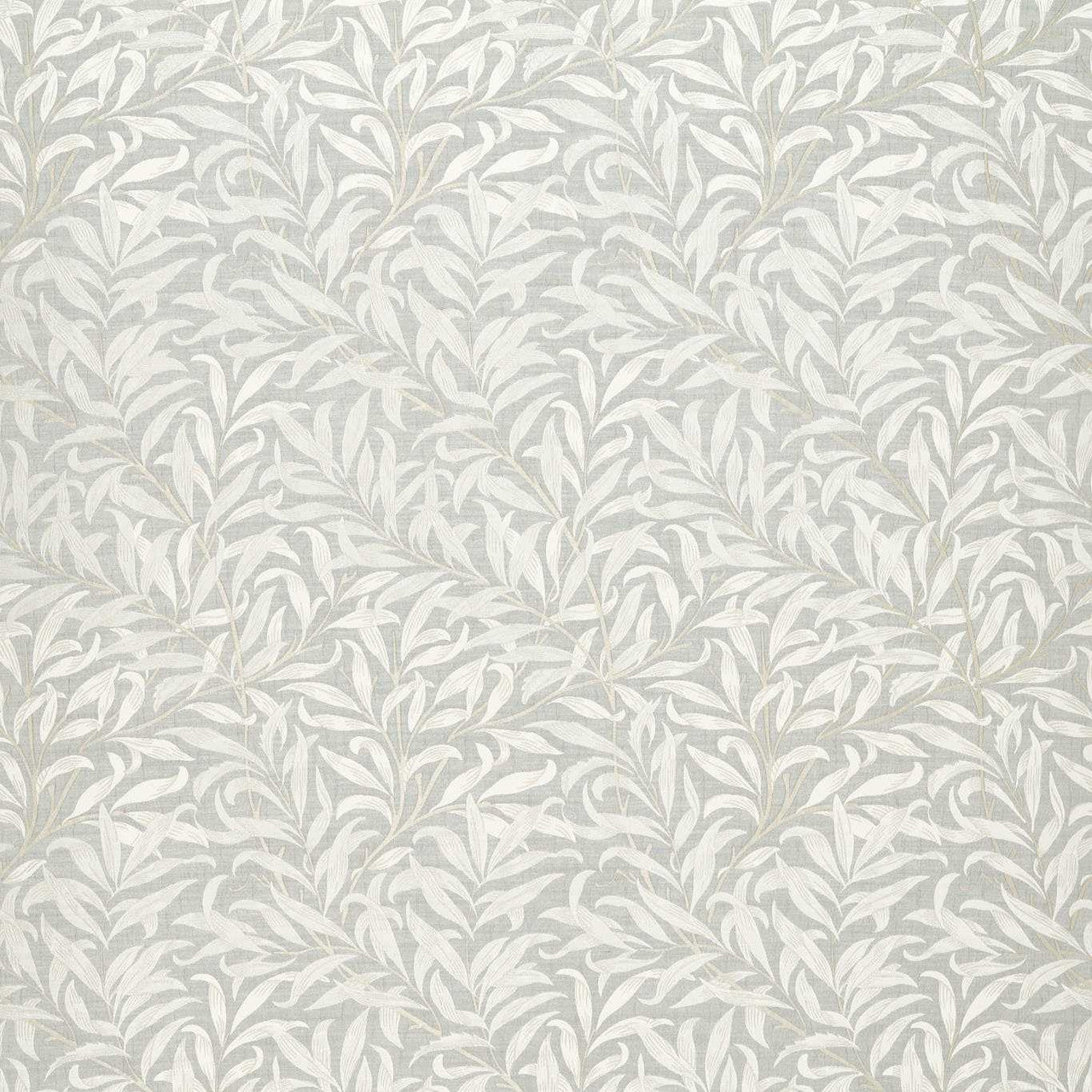 F1747/04 Willow Boughs Jacquard William Morris Weaves Slate Fabric by Clarke & Clarke