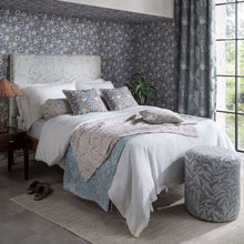 F1747/04 Willow Boughs Jacquard William Morris Weaves Slate Fabric by Clarke & Clarke