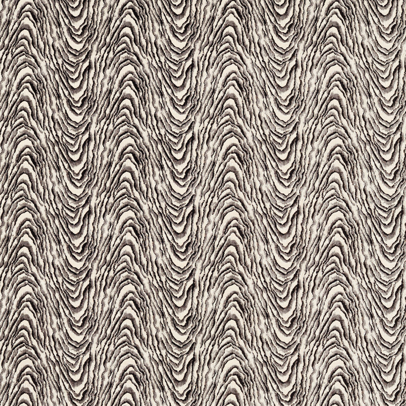 F1765/03 Delvoye Velvet Noir Fabric by Clarke & Clarke