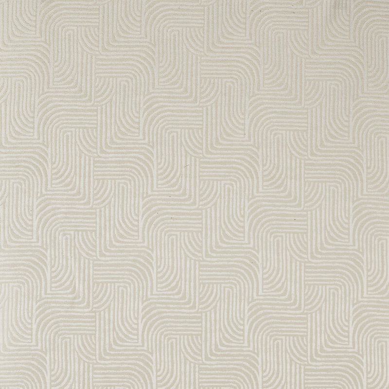 F1766/02 Gormley Jacquard Ivory Fabric by Clarke & Clarke
