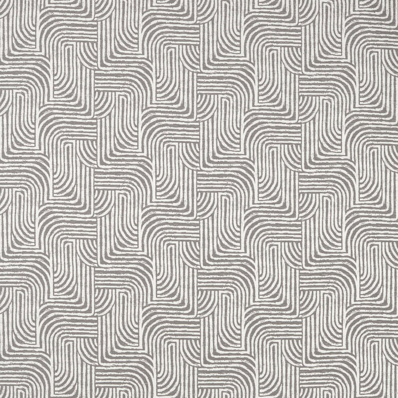 F1766/04 Gormley Jacquard Slate Fabric by Clarke & Clarke