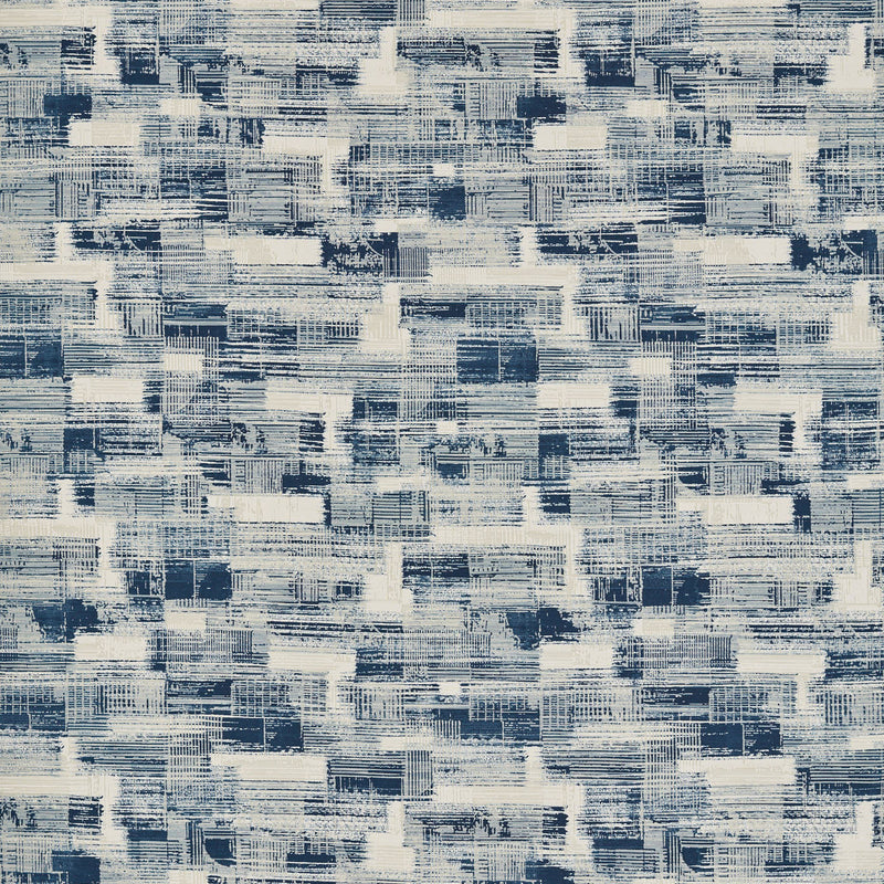 F1768/01 Kazimir Jacquard Ink Fabric by Clarke & Clarke