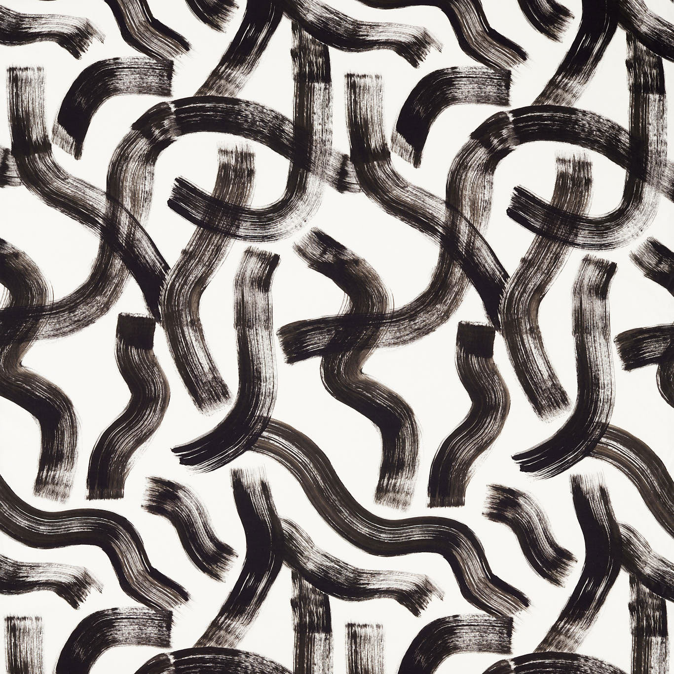 F1770/03 Malevich Noir Fabric by Clarke & Clarke