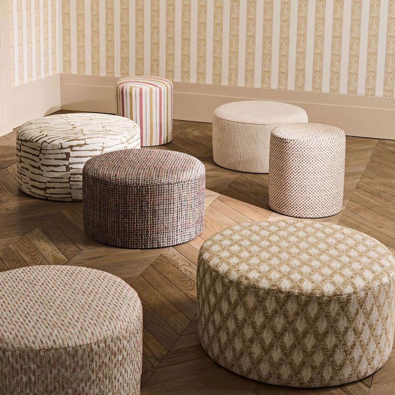 F1804/01 Torre Espectro Weaves Camel Fabric by Clarke and Clarke