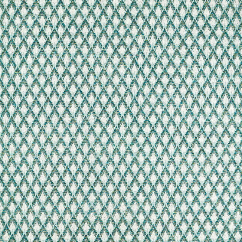 F1804/06 Torre Espectro Weaves Peacock Fabric by Clarke and Clarke