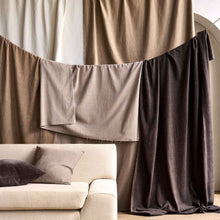 F1806/13 Jaipur Chenille Espresso Fabric by Clarke and Clarke