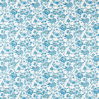 F1807/01 Barmeri Indira Cobalt Fabric by Clarke and Clarke