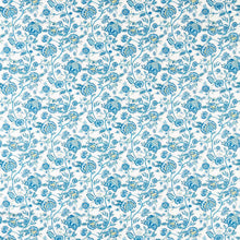 F1807/01 Barmeri Indira Cobalt Fabric by Clarke and Clarke
