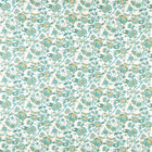 F1807/04 Barmeri Indira Teal Fabric by Clarke and Clarke