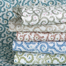F1808/03 Buta Indira Sage Fabric by Clarke and Clarke
