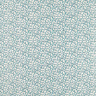 F1809/05 Buta Embroidery Indira Teal Fabric by Clarke and Clarke