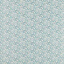 F1809/05 Buta Embroidery Indira Teal Fabric by Clarke and Clarke