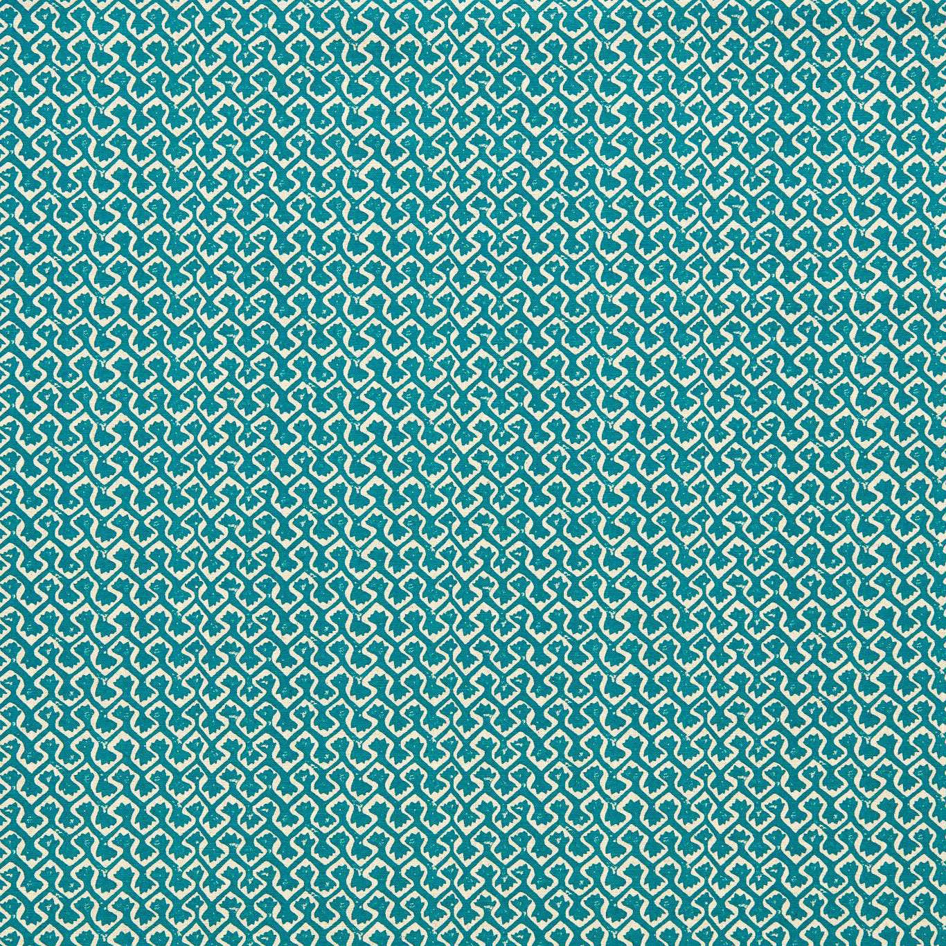 F1810/08 Kalpa Indira Teal Fabric by Clarke and Clarke