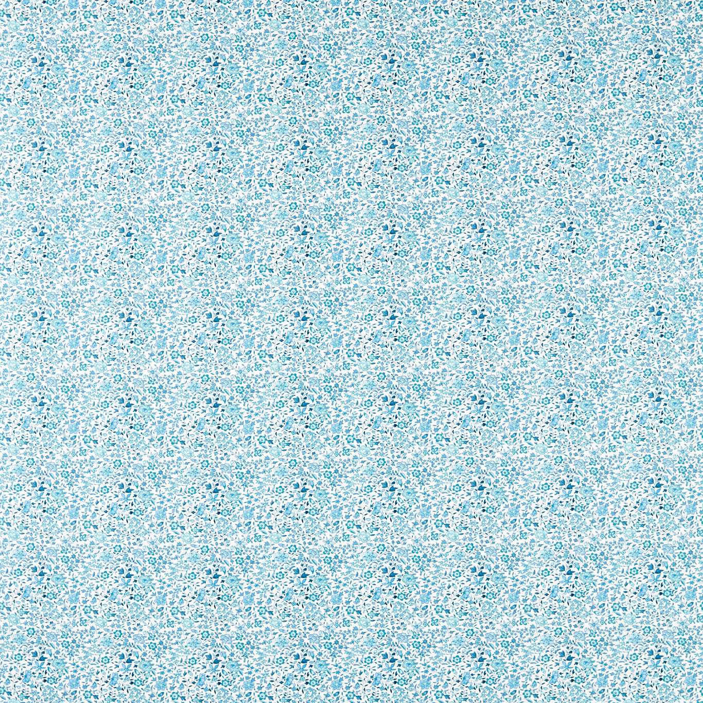 F1811/02 Gamthi Indira Cobalt Fabric by Clarke and Clarke