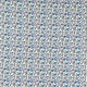 Hathi Embroidery Indira Cobalt Fabric by Clarke and Clarke