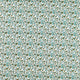 Hathi Embroidery Indira Teal Fabric by Clarke and Clarke