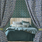 F1814/01 Kalamkari Indira Antique Fabric by Clarke and Clarke