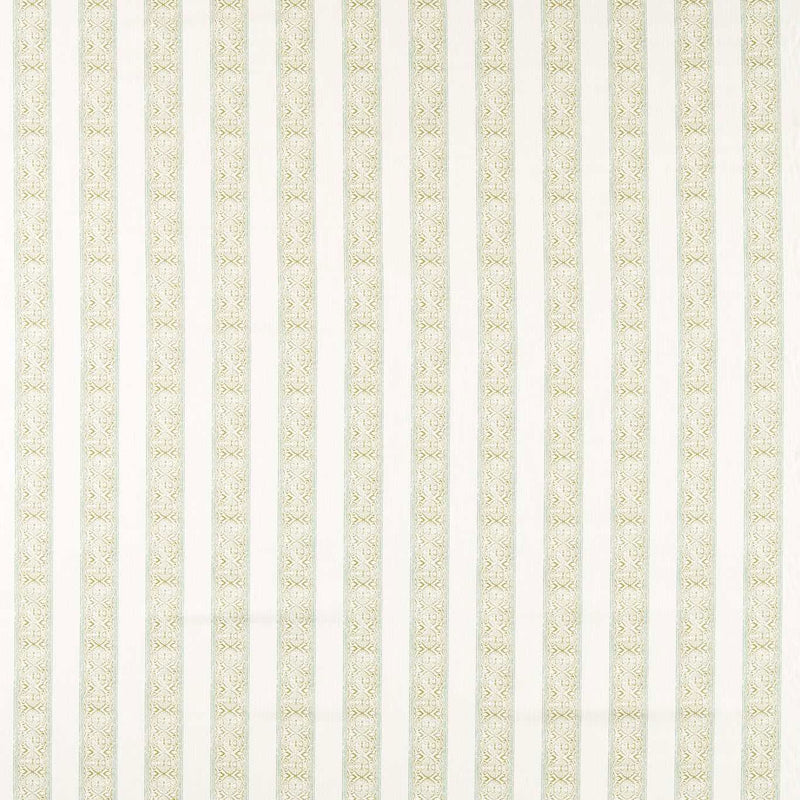 F1814/03 Kalamkari Indira Sage Fabric by Clarke and Clarke