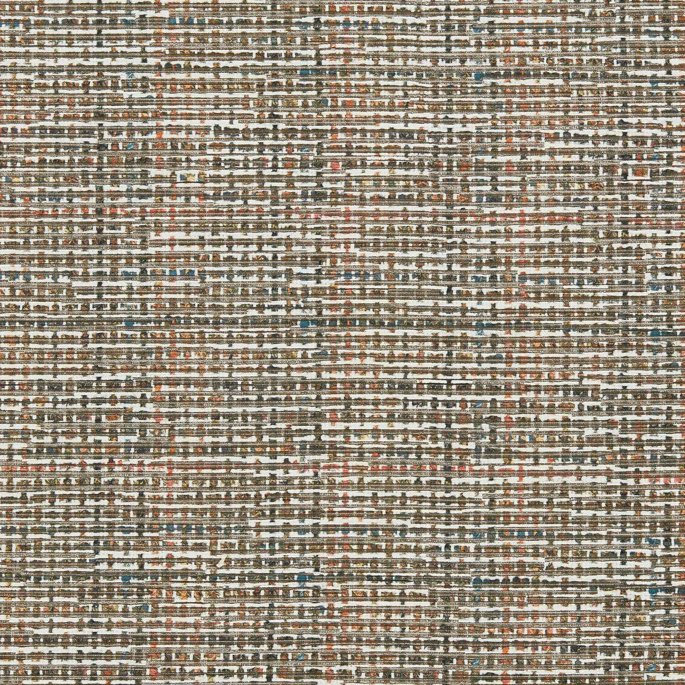F1815/03 Atrio Espectro Weaves Marine/Spice Fabric by Clarke and Clarke