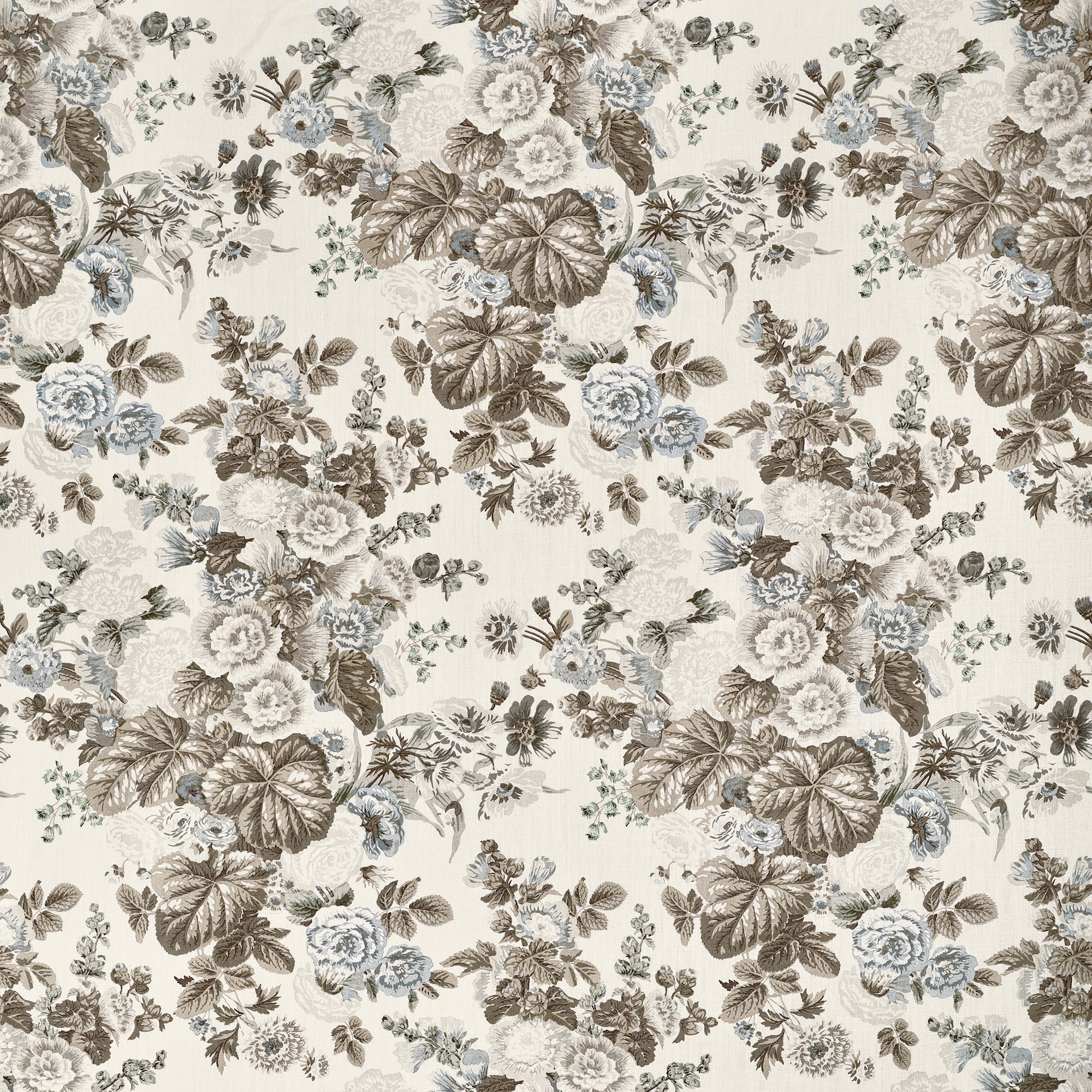 F910511 Hidcote Neutral Boxwood Fabric by Thibaut