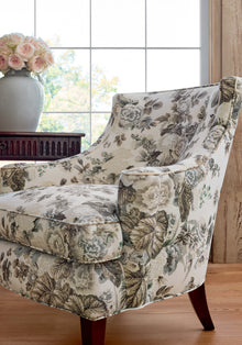 F910511 Hidcote Neutral Boxwood Fabric by Thibaut