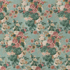 F910513 Hidcote Mineral Boxwood Fabric by Thibaut
