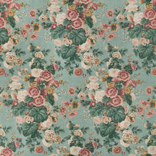 F910513 Hidcote Mineral Boxwood Fabric by Thibaut