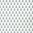 F910521 Audrey Blue Boxwood Fabric by Thibaut