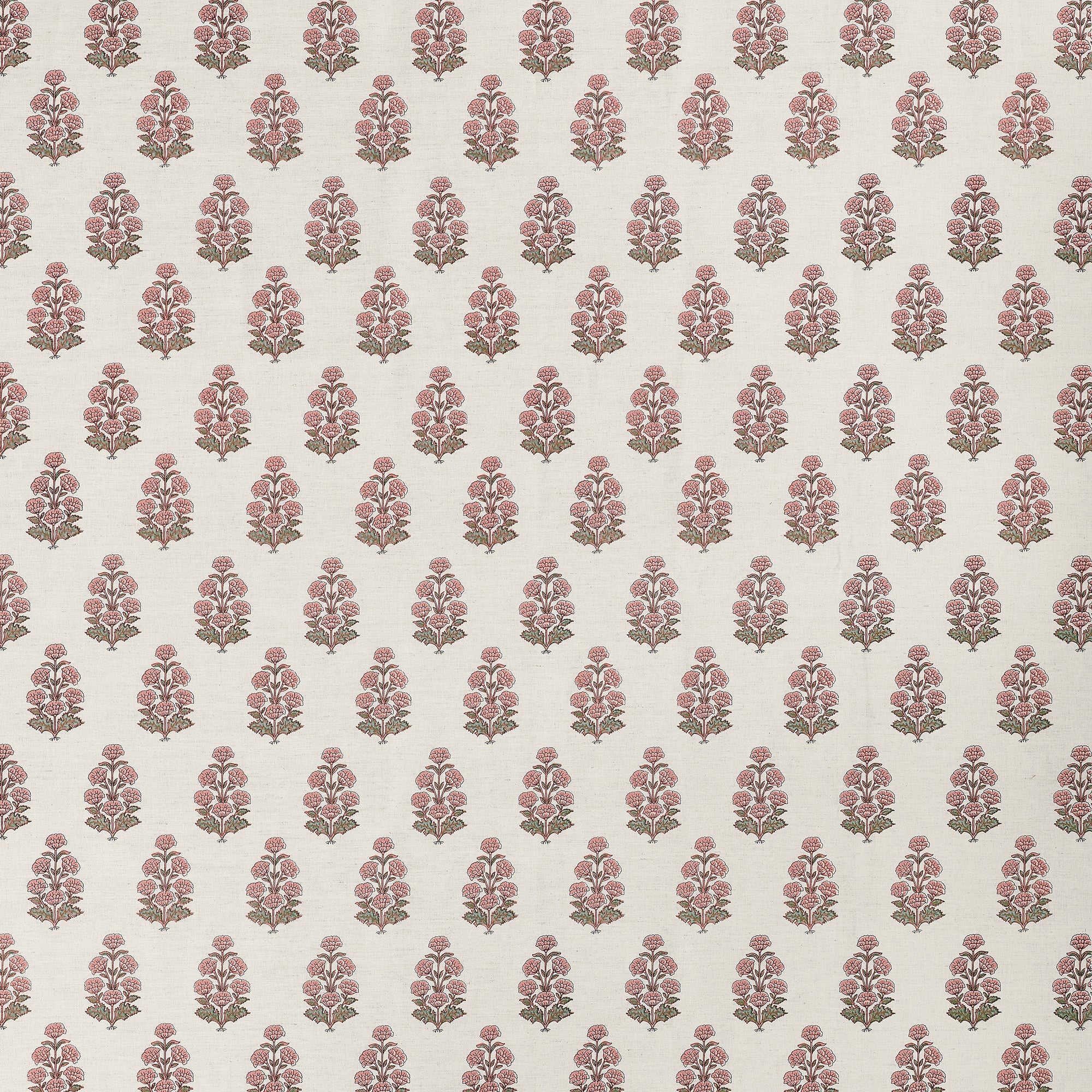 F910523 Audrey Blush Boxwood Fabric by Thibaut