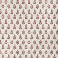 F910523 Audrey Blush Boxwood Fabric by Thibaut