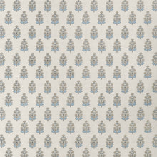 F910524 Audrey Spa Blue Boxwood Fabric by  Thibaut
