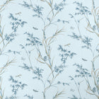 F910525 Virginia Spa Blue Boxwood Fabric by Thibaut