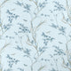 Virginia Spa Blue Boxwood Fabric by Thibaut